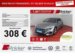 Pyritsilber metallic Gebraucht 2024 VW Arteon R-line Kombi | 32.949 € (Superpreis)