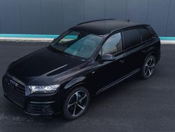 Schwarz Gebraucht 2019 Audi Q7 S-Line SUV | 50.000 €