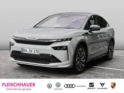 Grau Gebraucht 2025 Skoda Enyaq iV SportLine SUV | 55.980 € (Etwas zu teuer)