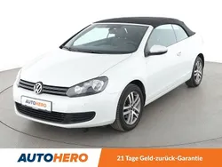 Weiß Gebraucht 2015 VW Golf Cabriolet Cabrio | 12.360 € (Etwas zu teuer)