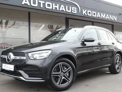 Olivgruen matt Gebraucht 2021 Mercedes GLC400d AMG line SUV | 49.950 € (Guter Preis)
