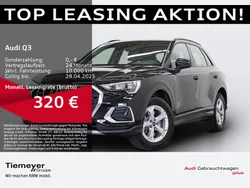 Schwarz Gebraucht 2024 Audi Q3 Advanced SUV | 42.140 € (Fairer Preis)