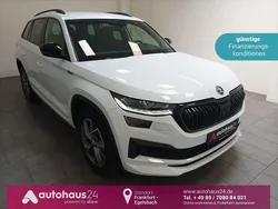 Weiß Gebraucht 2022 Skoda Kodiaq SportLine SUV | 33.470 € (Guter Preis)