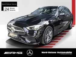 Schwarz Gebraucht 2024 Mercedes C220 AMG Limousine | 41.490 € (Guter Preis)
