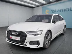 Weiß Gebraucht 2023 Audi A6 S-Line Kombi | 50.199 € (Etwas zu teuer)