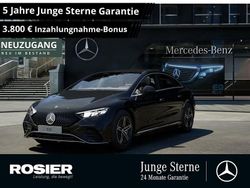 Schwarz / obsidianschwarz Gebraucht 2024 Mercedes EQE500 Advanced Plus Limousine | 60.875 € (Etwas zu teuer)