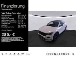 Pure white/schwarz Gebraucht 2021 VW T-Roc Cabriolet Style Cabrio | 26.449 € (Fairer Preis)