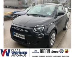 Onyx schwarz) (schwarz Gebraucht 2022 Fiat 500e Action Kleinwagen | 13.900 € (Fairer Preis)
