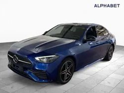 Spektralblau Gebraucht 2022 Mercedes C300e AMG line Limousine | 36.390 € (Fairer Preis)