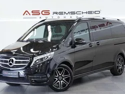 Schwarz Gebraucht 2019 Mercedes V250 AMG line Van / Kleinbus | 44.900 € (Superpreis)