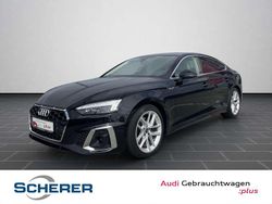 Mythosschwarz metallic Gebraucht 2023 Audi A5 S-Line Coupé | 32.700 € (Superpreis)