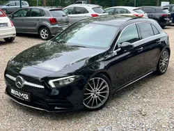 Schwarz Gebraucht 2018 Mercedes A200 AMG line Limousine | 21.999 € (Fairer Preis)