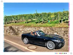 Schwarz Gebraucht 2016 Fiat 124 Spider Cabrio | 16.200 € (Fairer Preis)