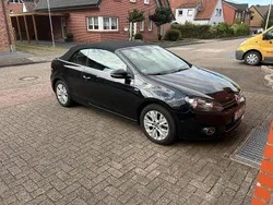 Schwarz Gebraucht 2014 VW Golf Cabriolet Cabrio | 5.900 € (Guter Preis)