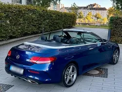 Blau Gebraucht 2017 Mercedes C300 AMG Cabrio | 26.500 €