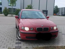 Rot Gebraucht 2002 BMW 318 Compact Kleinwagen | 950 € (Superpreis)