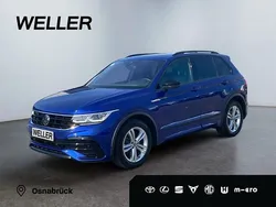 Blau Gebraucht 2022 VW Tiguan R-line SUV | 38.880 € (Etwas zu teuer)