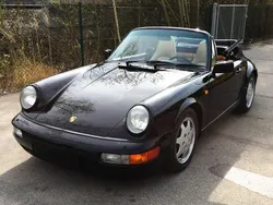 Schwarz Gebraucht 1990 Porsche 911 Carrera Cabriolet Cabrio | 57.990 €