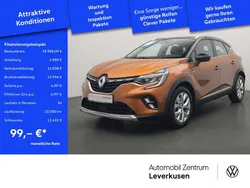 Schwarz / orange (metallic) Gebraucht 2021 Renault Captur Intens SUV | 18.988 € (Guter Preis)