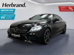 Metalliclack obsidianschwarz Gebraucht 2020 Mercedes C300 AMG Coupé | 32.980 € (Guter Preis)