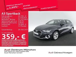 Manhattangrau metallic Gebraucht 2022 Audi A3 Advanced Limousine | 25.791 € (Guter Preis)