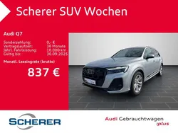 Satellitsilber metallic (metallic) Gebraucht 2025 Audi Q7 Ambiente SUV | 73.950 € (Fairer Preis)