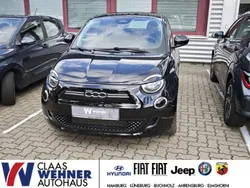 Onyx schwarz) (schwarz Gebraucht 2023 Fiat 500e Action Kleinwagen | 14.990 € (Guter Preis)