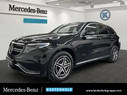Schwarz Gebraucht 2022 Mercedes EQC400 AMG line SUV | 44.890 € (Fairer Preis)