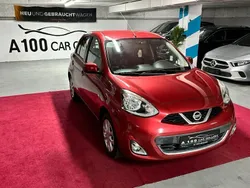 Intense red (m) Gebraucht 2016 Nissan Micra Acenta Kleinwagen | 6.699 € (Fairer Preis)