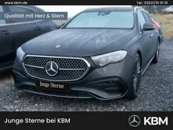 Lack graphitgrau Gebraucht 2024 Mercedes E200 AMG Kombi | 49.420 € (Fairer Preis)