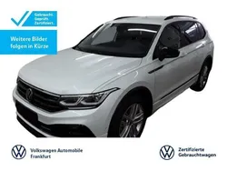 Oryxweiß perlmutteffekt Gebraucht 2024 VW Tiguan Allspace R-line SUV | 49.980 € (Teuer)