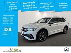 Weiß Gebraucht 2021 VW Tiguan Allspace R-line SUV | 34.798 € (Etwas zu teuer)