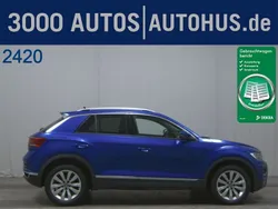 Blau Gebraucht 2021 VW T-Roc Sport SUV | 20.480 € (Superpreis)