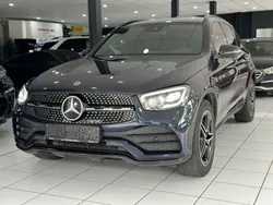 Cavansitblau metalliclack Gebraucht 2021 Mercedes GLC300 AMG line SUV | 34.900 € (Fairer Preis)