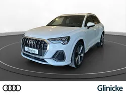 Gletscherweiß metallic Gebraucht 2024 Audi Q3 S-Line SUV | 44.980 € (Etwas zu teuer)