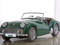 British racing green Gebraucht 1959 Triumph TR3 Cabrio | 34.500 €
