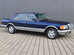 Blau Gebraucht 1984 Mercedes 500 SE Limousine | 17.900 €