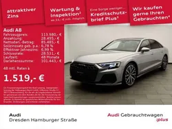 Florettsilber metallic Neu 2024 Audi A8 Ambiente Limousine | 113.980 €