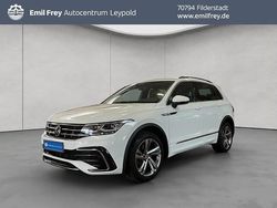 Pure white Gebraucht 2021 VW Tiguan R-line SUV | 29.890 € (Superpreis)