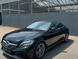 Schwarz Gebraucht 2018 Mercedes C200 AMG Coupé | 30.350 € (Fairer Preis)