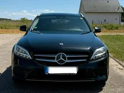 Schwarz Gebraucht 2018 Mercedes C220 Kombi | 19.000 € (Fairer Preis)