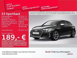 Mythosschwarz metallic Gebraucht 2024 Audi S3 Sport Limousine | 39.361 € (Guter Preis)