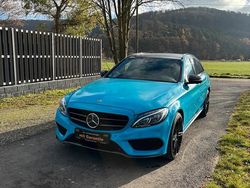 Blau Gebraucht 2017 Mercedes C220 AMG Kombi | 18.200 € (Fairer Preis)