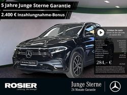 Schwarz / nachtschwarz Gebraucht 2022 Mercedes EQA250 AMG line SUV | 32.990 € (Fairer Preis)