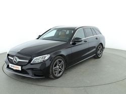 Schwarz Gebraucht 2019 Mercedes C300 AMG line Kombi | 28.670 € (Fairer Preis)