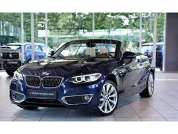 Blau Gebraucht 2015 BMW 228 Luxury Line Cabrio | 24.900 € (Teuer)