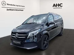 Schwarz Gebraucht 2020 Mercedes V250 AMG line Van / Kleinbus | 51.990 € (Guter Preis)