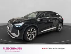 Schwarz Gebraucht 2022 Audi Q4 Sportback e-tron S-Line SUV | 28.980 € (Fairer Preis)