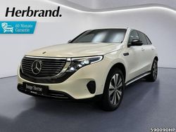 Designo diamantweiß bright Gebraucht 2021 Mercedes EQC400 SUV | 34.490 € (Fairer Preis)