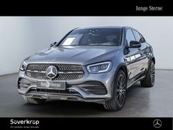 Graulack selenitgrau (metallic) Gebraucht 2021 Mercedes GLC400d AMG Coupé | 56.640 € (Teuer)